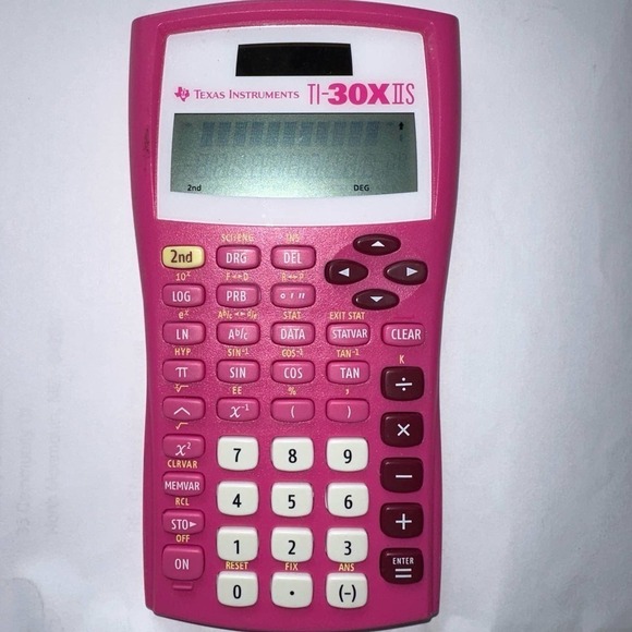 Texas Instruments TI-30X IIS 2-Line Scientific Calculator Pink - Picture 2 of 6